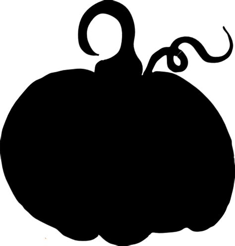 pumpkin silhouette clip art|pumpkin clipart images.